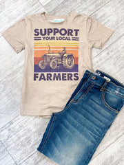 Support Local Farmers Tee Unisex