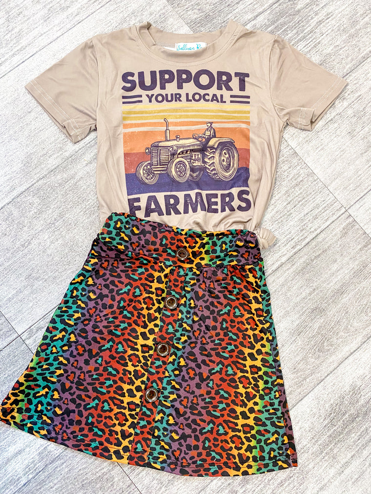 Support Local Farmers Tee Unisex